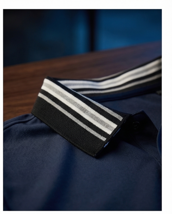 YY signature Midnight Blue men's short sleeve polo shirt